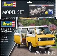 1:25 Vw T3 Bus W/Paint, Glue & Brushes 1