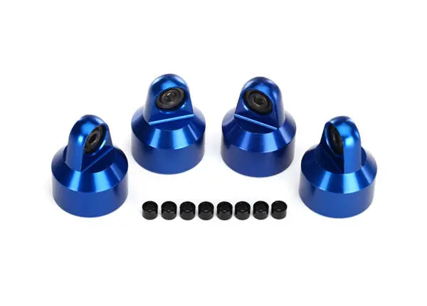 7764A Shock Caps, Aluminum (Blue-Anodized), Gtx Shocks (4)/ Spacers (8) 1