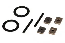 7783 Spider Gear Shaft (2)/ Spacers (4)/ 16X23.5X.5Mm Tw (2) 1