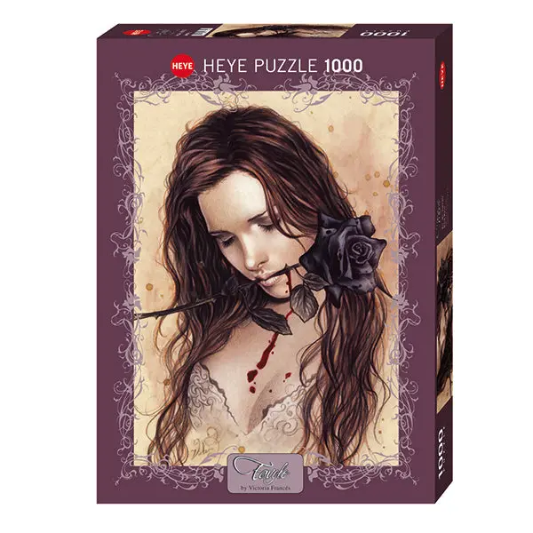 Favole - Dark Rose 1000-Piece Puzzle 1