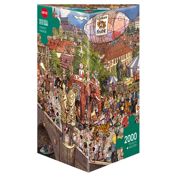 Street Parade 2000-Piece Puzzle 1