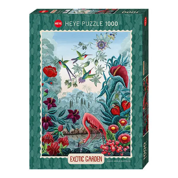 Bird Paradise 1000-Piece Puzzle 1