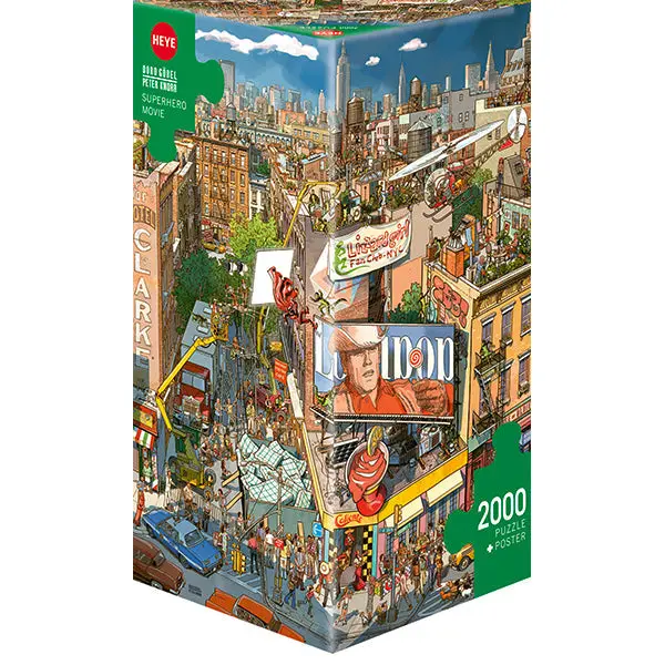 Super Hero Movie 2000-Piece Puzzle 1