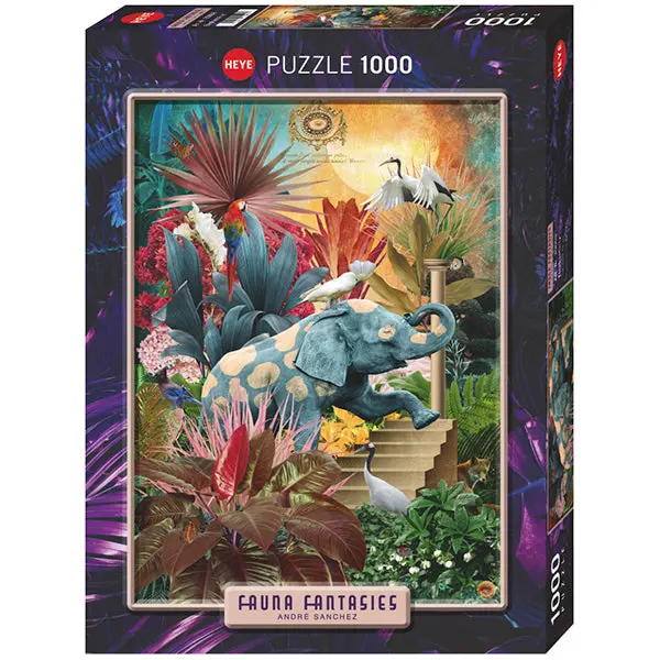 Elephantaisy, Fauna Fantasies 1000-Piece Puzzle 1