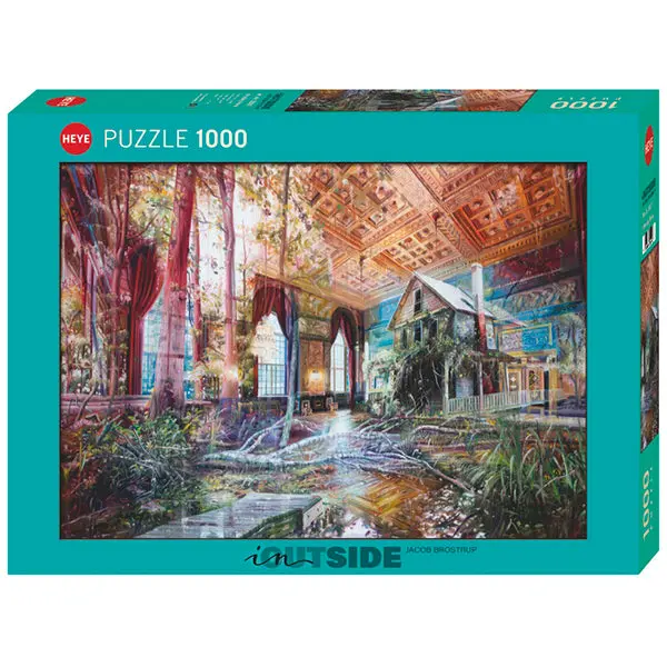 Intruding House, In/Outside 1000-Piece Puzzle 1