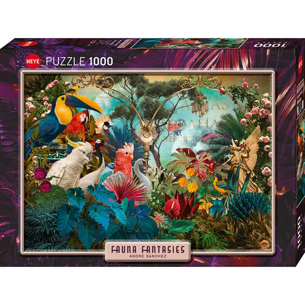 Birdiversity - Fauna Fantasy 1000-Piece Puzzle 1