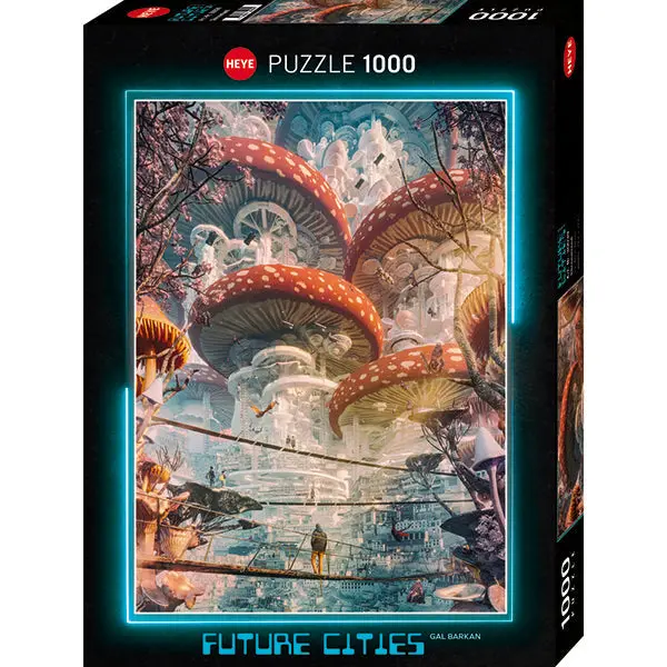 Shroomland - Future Cities 1000-Piece Puzzle 1