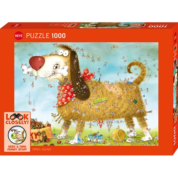 At The Dog - Look Closely! 1000-Piece Puzzle 1