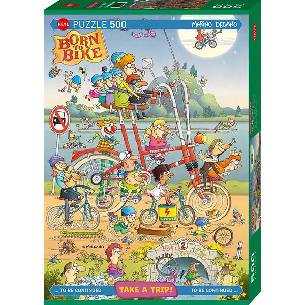 Take A Trip!, With Marino Degano 500-Piece Puzzle 1