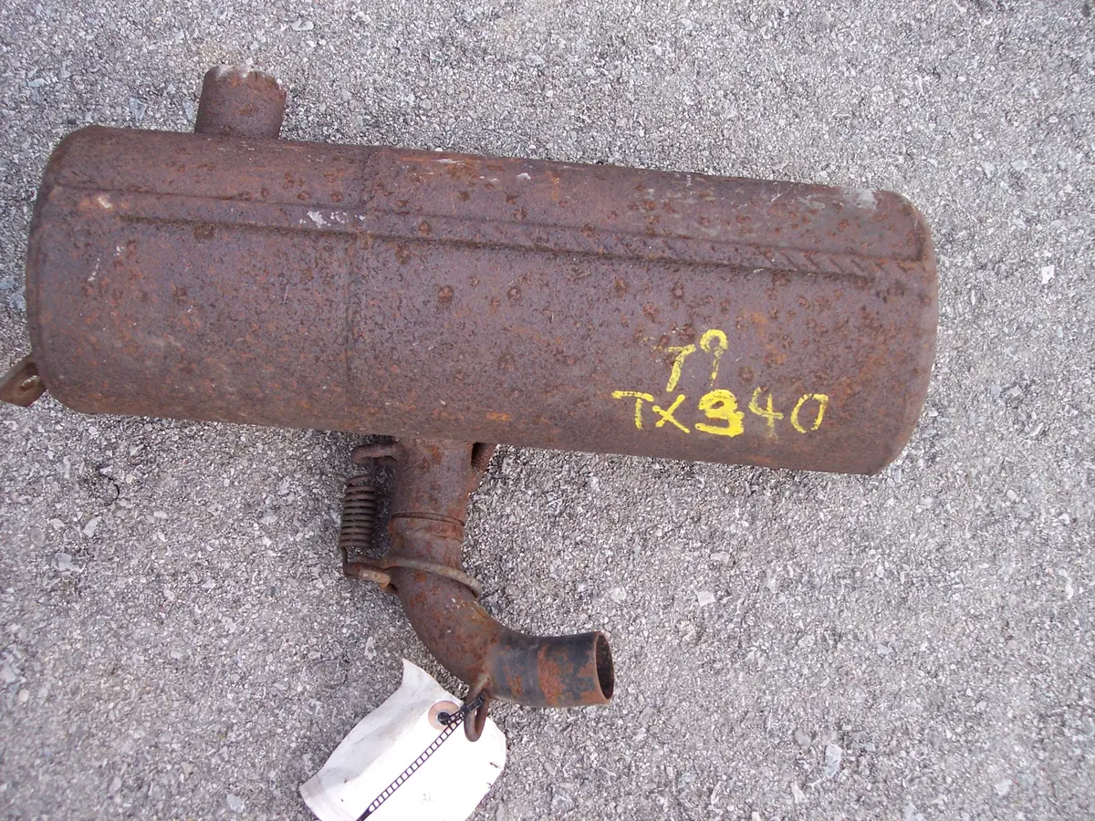 1979 Tx340 Exhaust Muffler 1