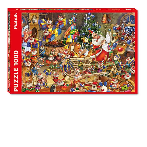 Christmas Chaos 1000-Piece Puzzle 1