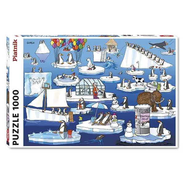 Everyday Life In Antarctic 1000-Piece Puzzle 1