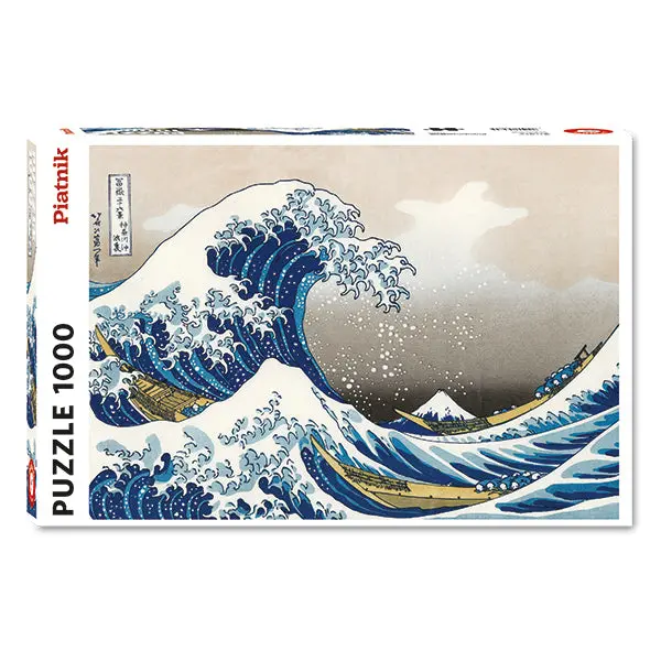Hokusai - The Wave 1000-Piece Puzzle 1