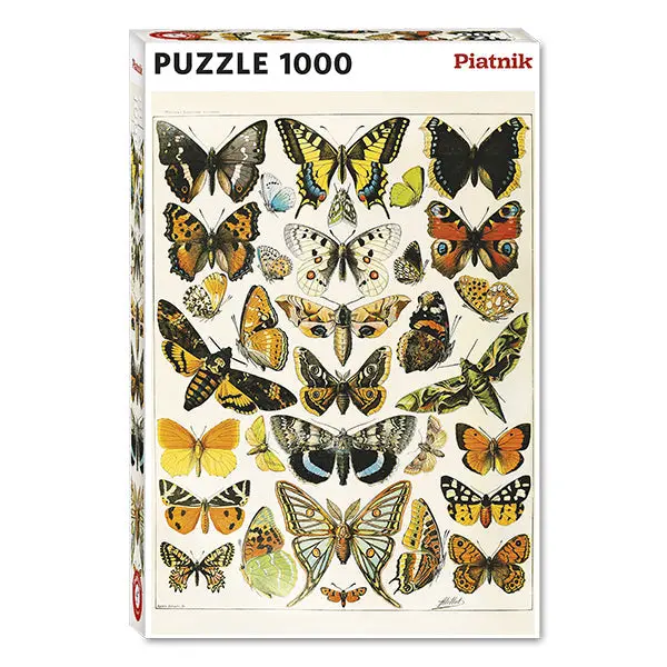Butterflies And Moths 1000-Piece Puzzle 1