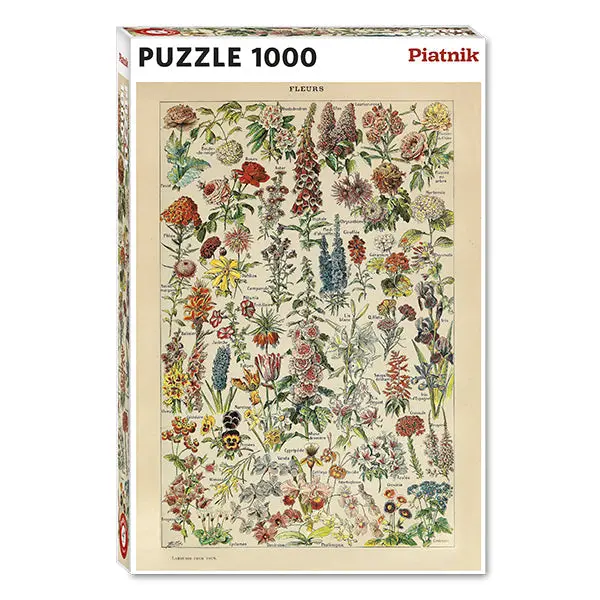 Fleurs 1000-Piece Puzzle 1
