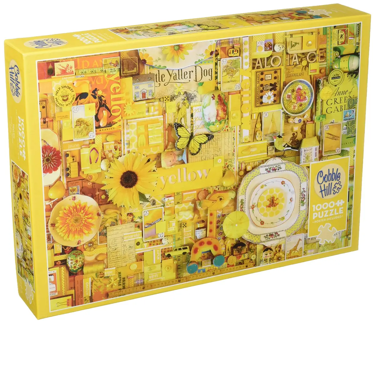 Yellow 1000-Piece Puzzle 1