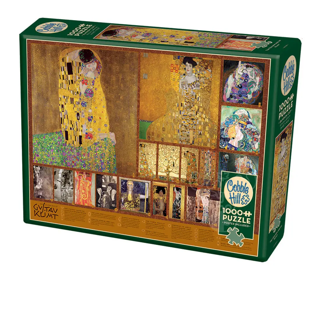 The Golden Age Of Klimt 1000-Piece Puzzle Old Box 1