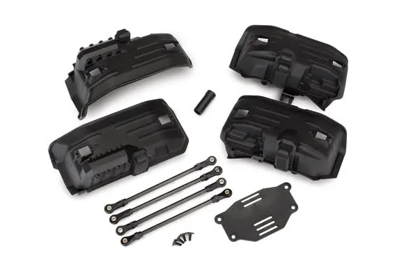 8058 Chassis Conversion Kit, Trx-4® (Long To Short Wheelbase) (Includes Rear Upper & Lower Suspension Links, Front & Rear Inner Fenders, Short Female Half Shaft, Battery Tray, 3X8mm Fcs (4)) 1