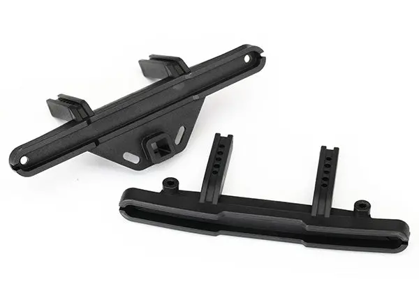 8067 Traxxas Bumper Mounts, Front & Rear 1