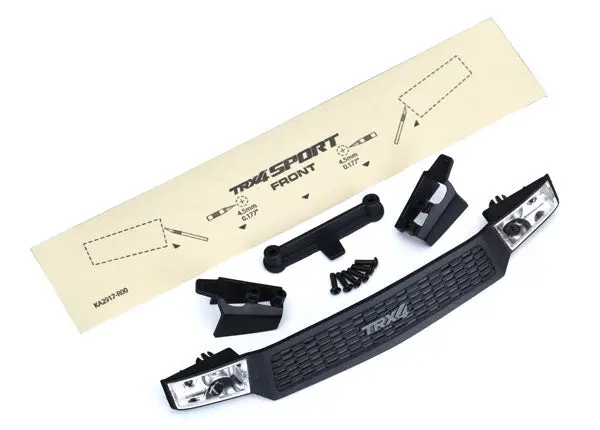 8116 Grille/ Grille Retainers (2)/ Grille Mount/ Lens (2)/ 2.5X8 Bcs (6) (Fits #8111 Or #8112 Body) 1
