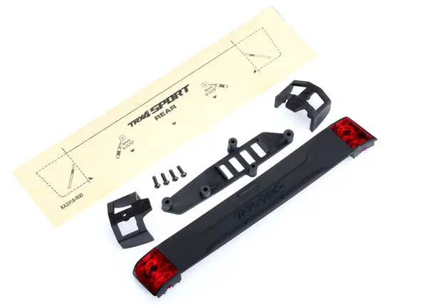 8117  Tailgate Panel/ Tailgate Retainers (2)/ Tailgate Mount/ Tail Light Lens (2) (Left & Right)/ 2.5X8 Bcs (4) (Fits #8111 Or #8112 Body) 1
