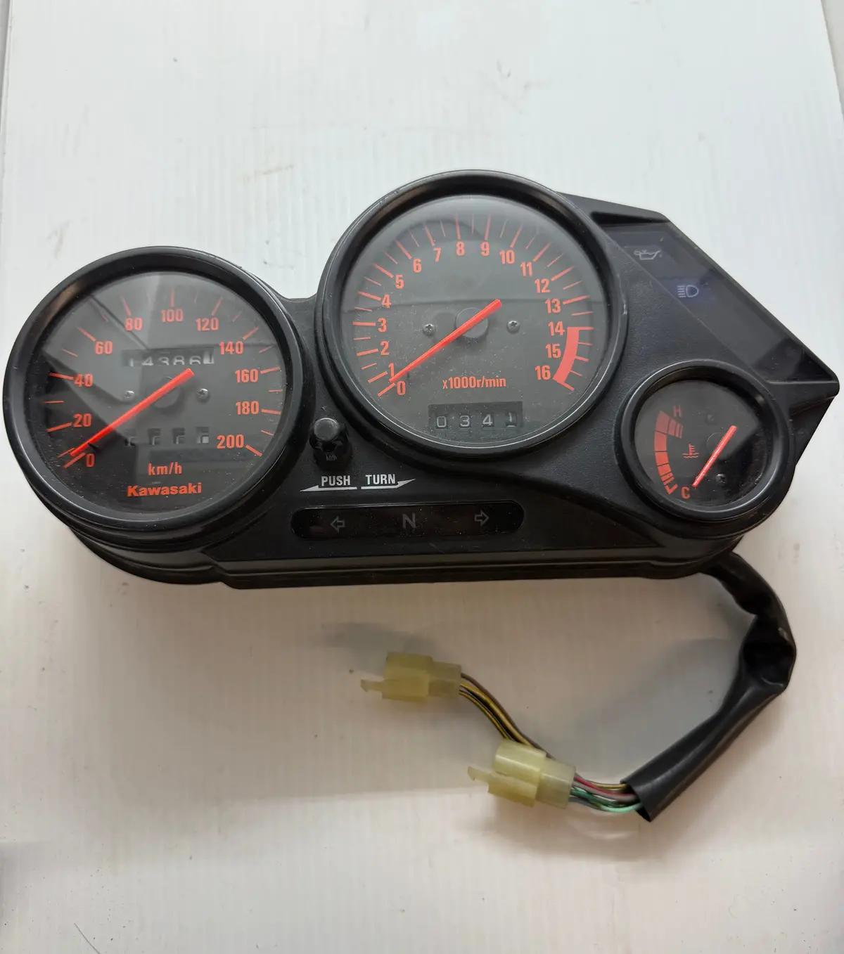 Kawasaki Zzr250 Speedo Gauge Cluster 1