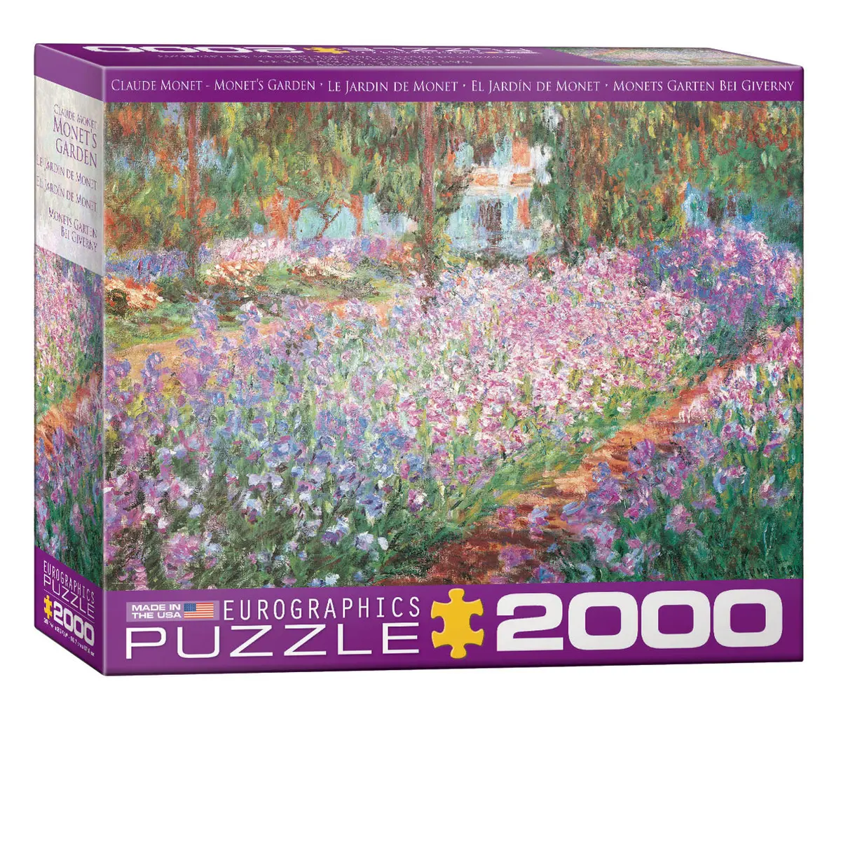 Monet's Garden 2000-Piece Puzzle 1