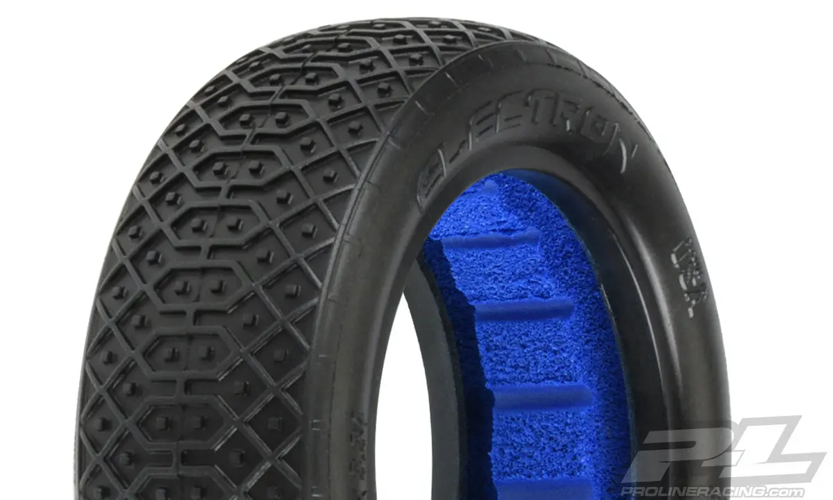 Pro8239 Electron 2.2" 2Wd Off-Road Buggy Front Tires For 2.2" 1:10 2Wd Front Buggy Wheels, Includes Closed Cell Foam 1
