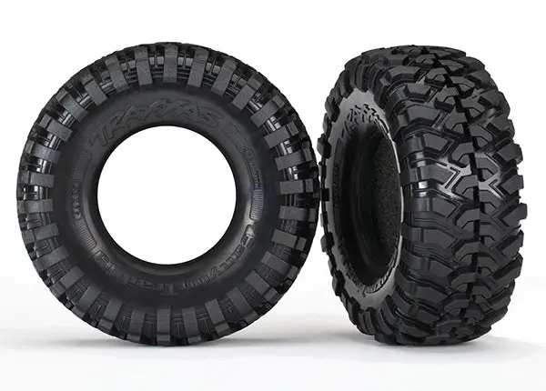 8270 Tires, Canyon Trail 4.6X1.9” (S1 Compound)/ Foam Inserts (2) 1