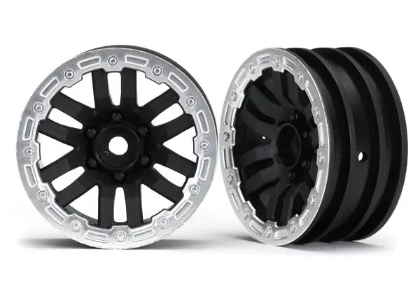 8271X Wheels, Trx-4® 1.9 (Satin Beadlock) (2) 1