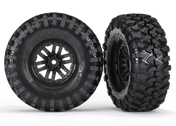 8272 Tires And Wheels, Assembled, Glued (Trx-4® 1.9” Wheels, Canyon Trail 4.6X1.9” Tires) (2) 1
