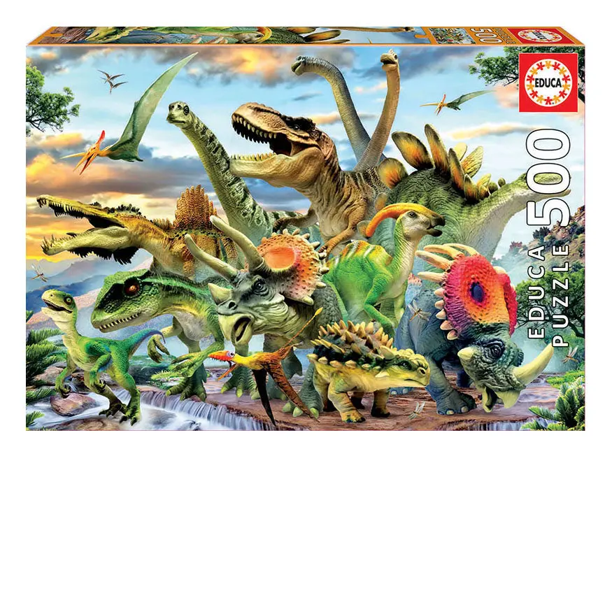 Dinosaurs 500-Piece Puzzle 1