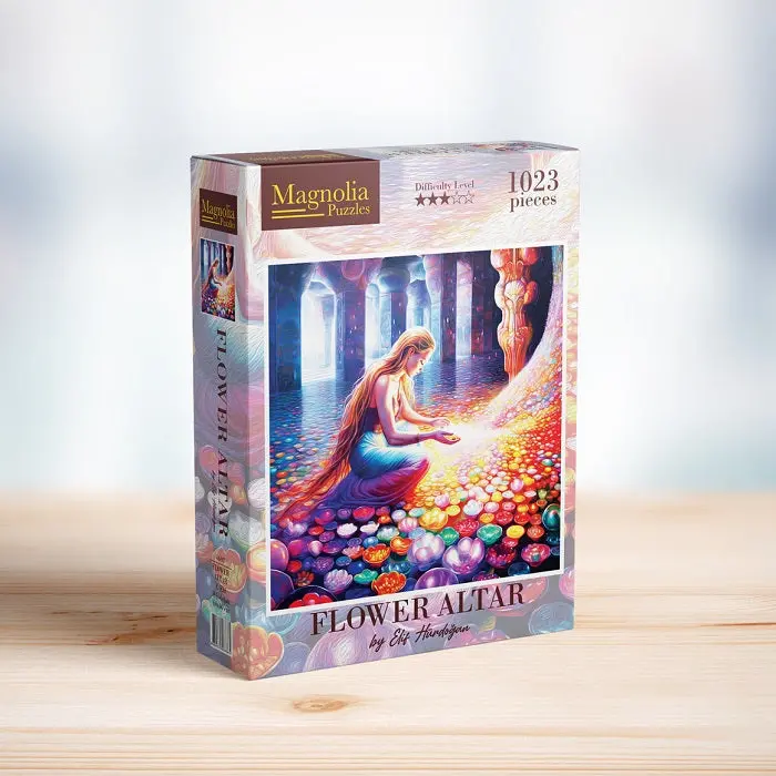 Flower Altar 1023-Piece Puzzle 1