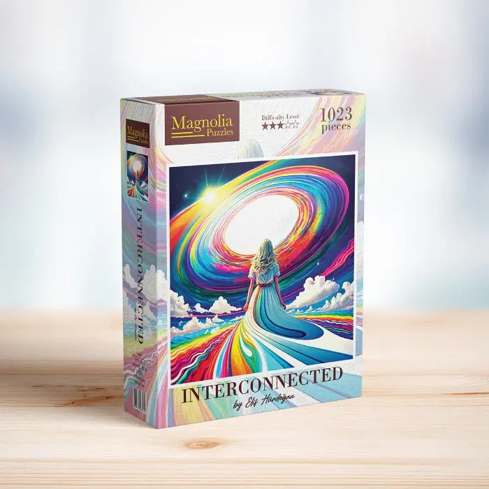 Interconnected 1023-Piece Puzzle 1