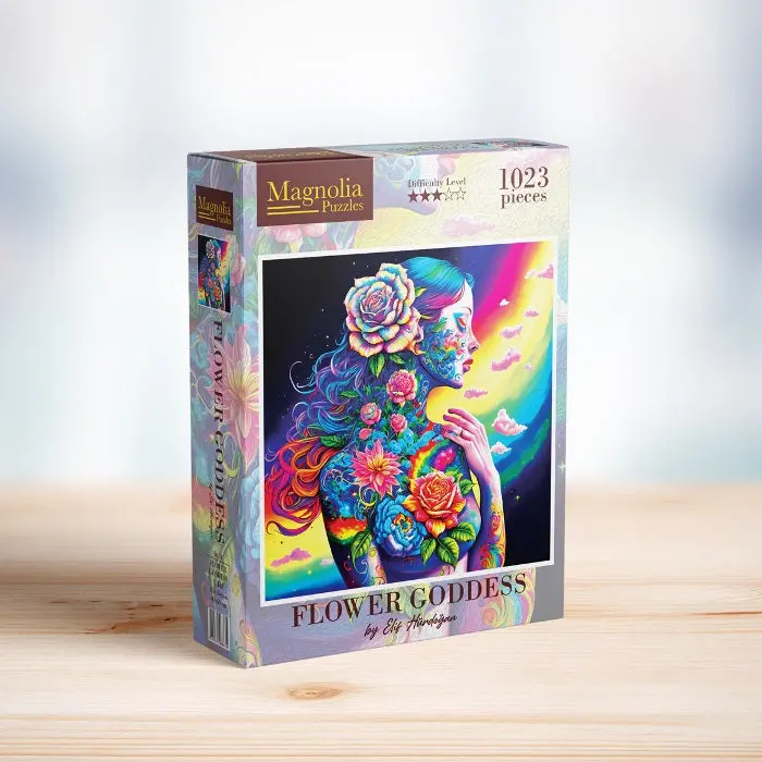 Flower Goddess 1023 - Piece Puzzle 1