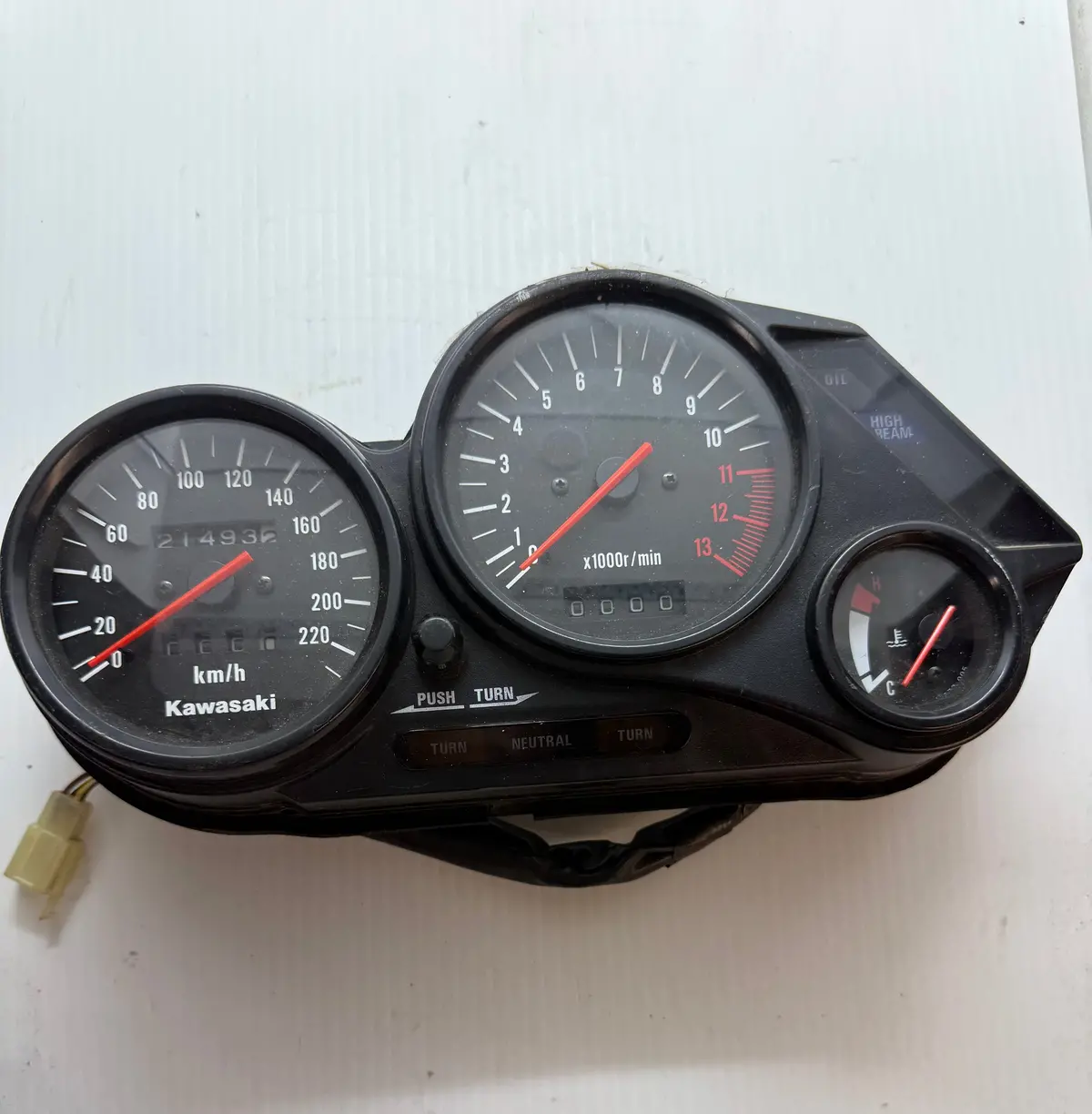 Kawasaki Ex500 Speedo Gauge Cluster 1