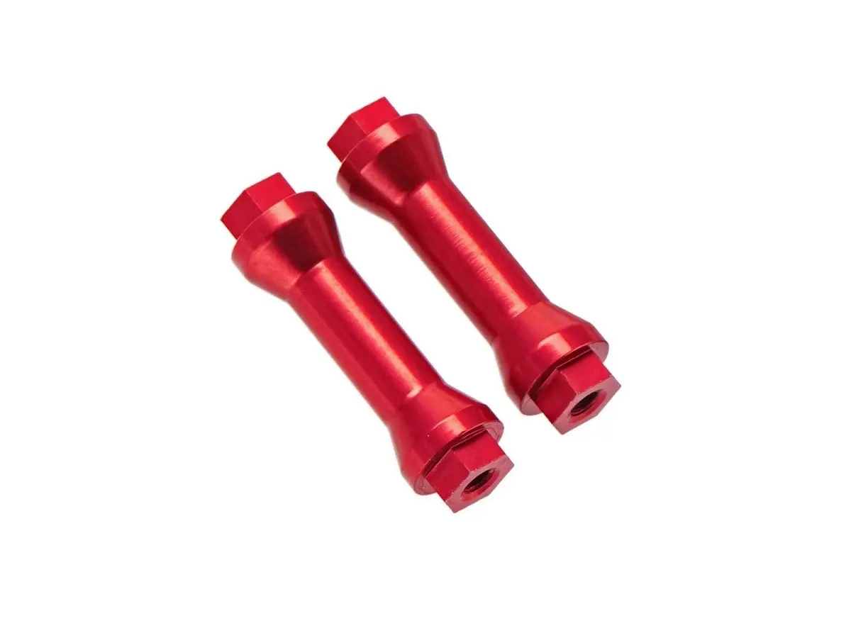 Ar320217 Cnc Aluminium Wing Posts (Red) (2Pcs) -Arac9694 1