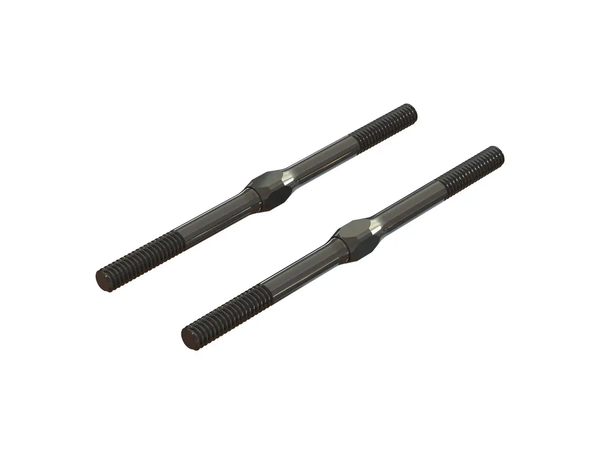 Ar330526 Steel Turnbuckle M4x71mm (Black) Arac9373 1