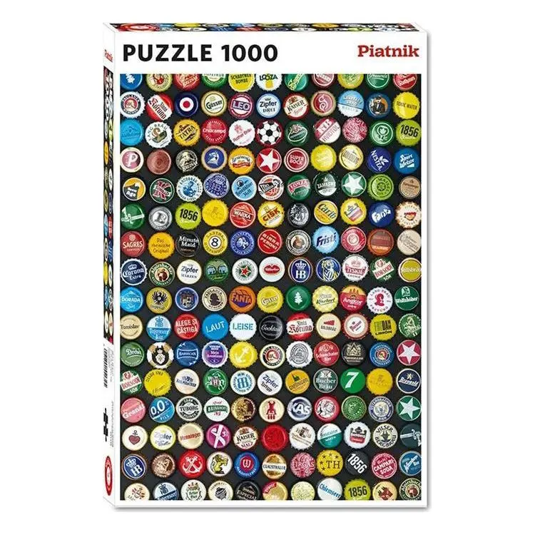 Bottle Caps 1000-Piece Puzzle 1