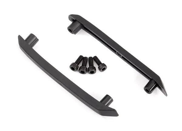 9017  Skid Plate, Roof (Body) (Black) (Left & Right)/ 3X8mm Cs (4) 1
