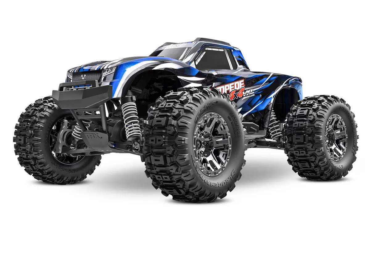90376-4 Traxxas Stampede Vxl Brushless 1/10 4X4 Monster Truck - Blue 1
