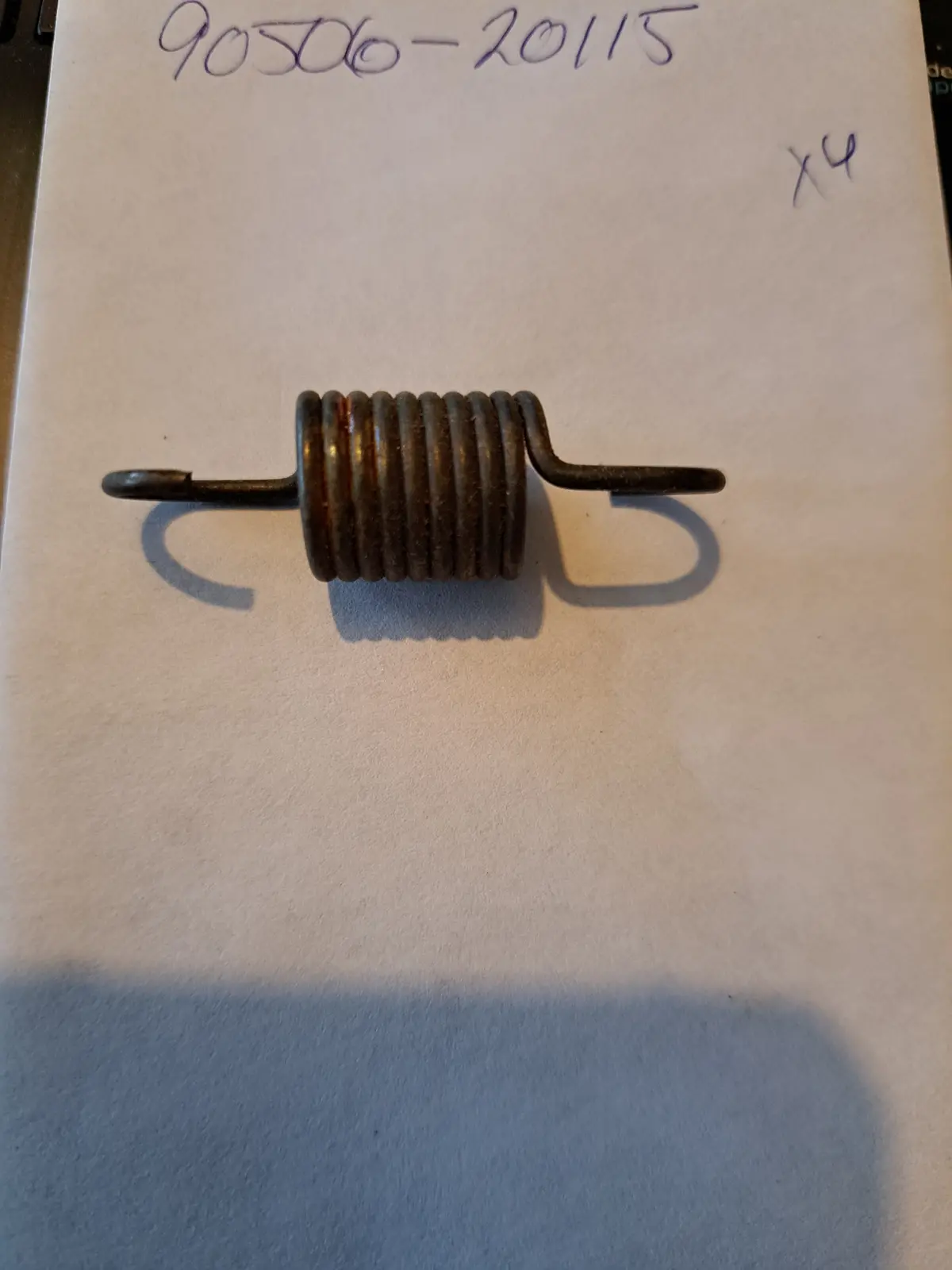 Vintage Yamaha Exhaust Spring 1