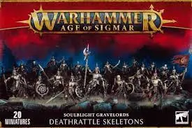 Warhammer Age Of Sigmar Soulblight Gravelords Deathrattle Skeletons 1