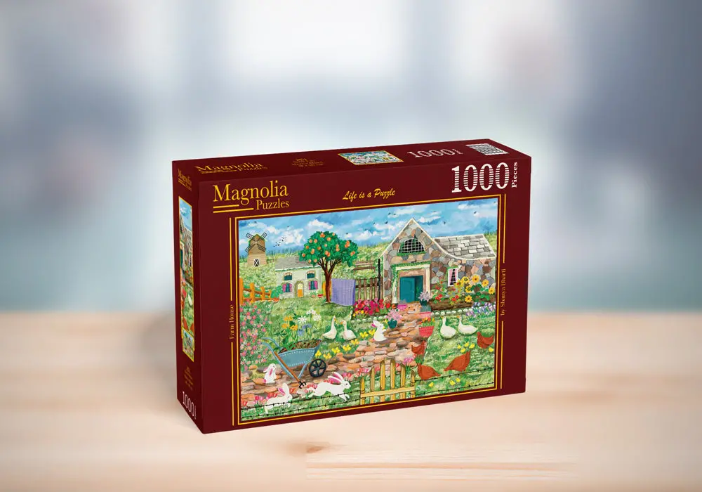 Farm House 1000-Piece Puzzle 1