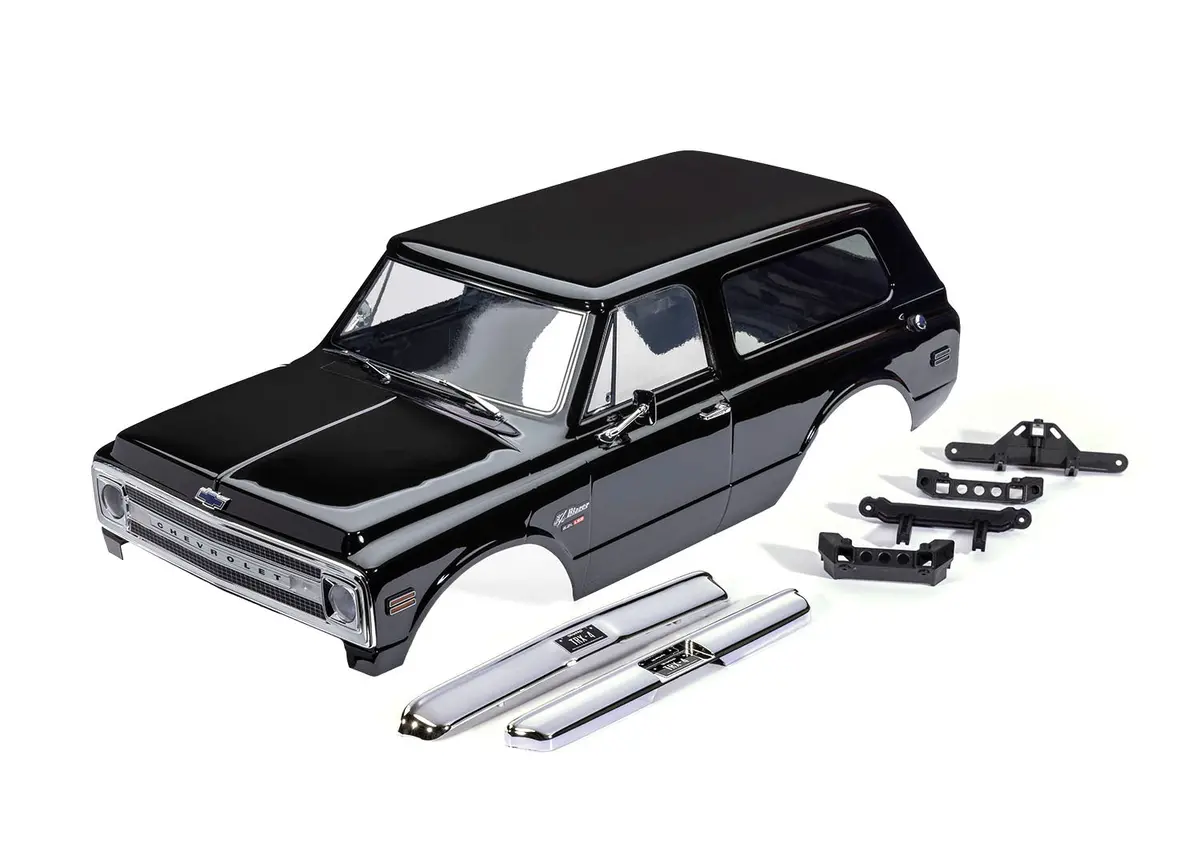 9131-Blk Traxxas Body, Chevrolet Blazer (1969) - Black 1