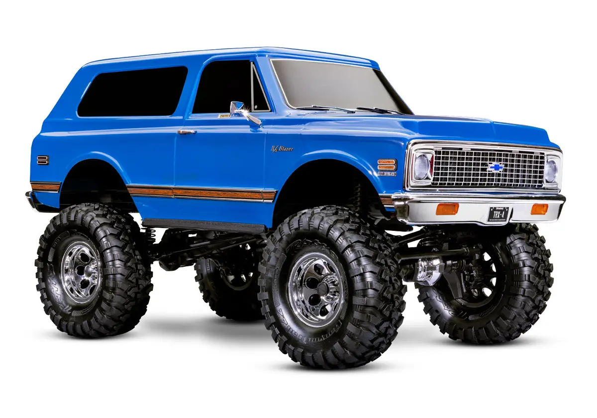 92086-4Blue Traxxas Trx4 1972 K5 Blazer High Trail - Blue 1