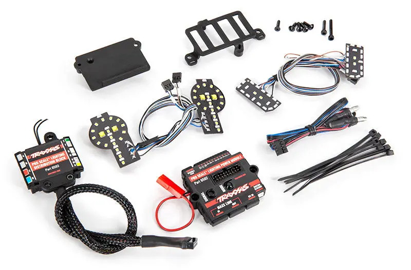 9290 Pro Scale® Led Light Set, Ford Bronco (2021), Complete With Power Module (Includes Headlights, Tail Lights, & Distribution Block) (Fits #9211 Body) 1
