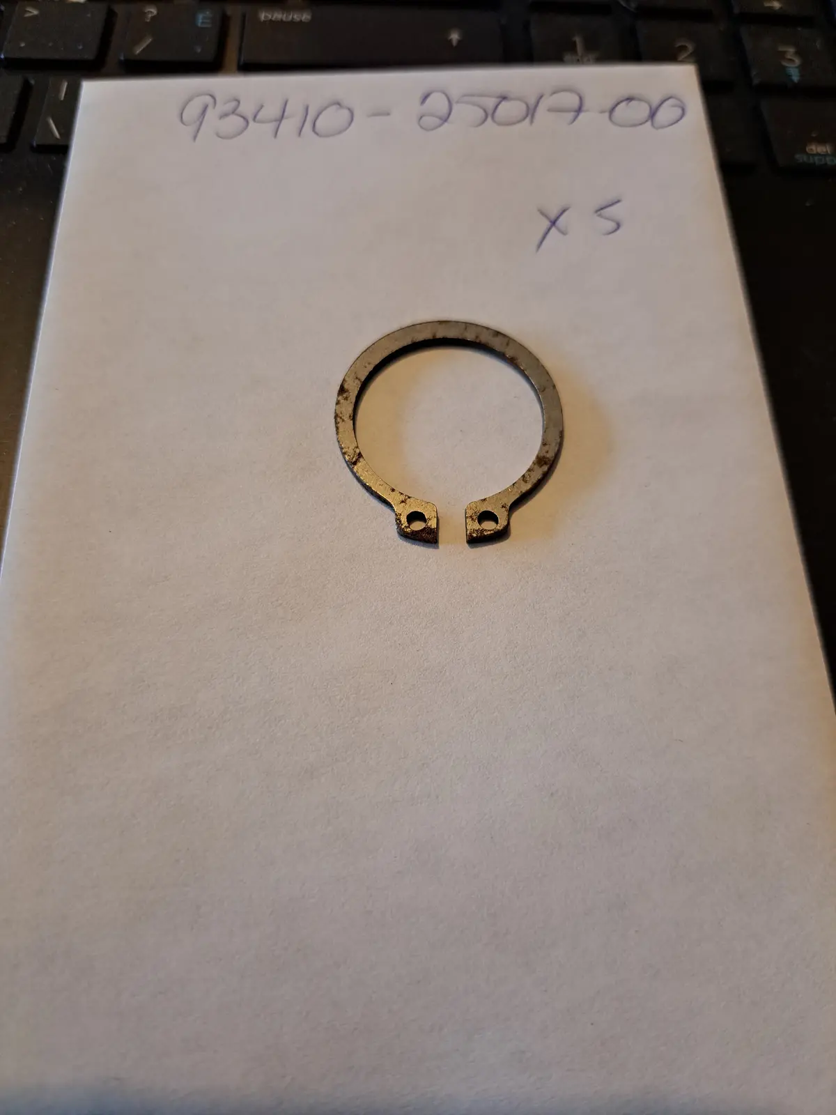 Yamaha Transmission Circlip 1