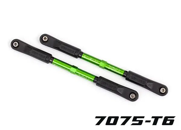9548G Traxxas Camber Links, Rear, Sledge - Green-Anodized 1