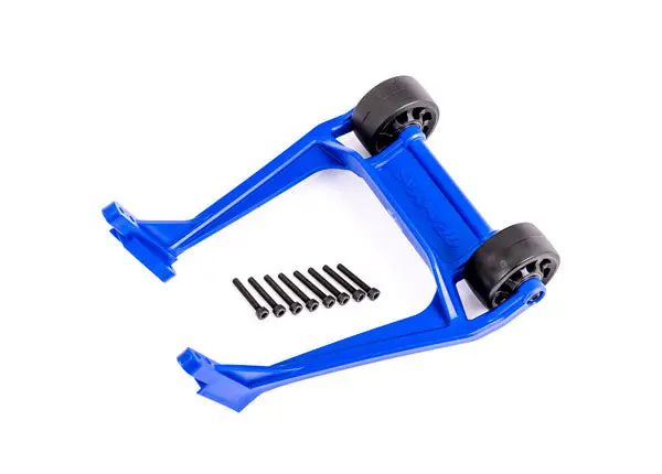 9576X Traxxas Wheelie Bar, Blue (Assembled) 1